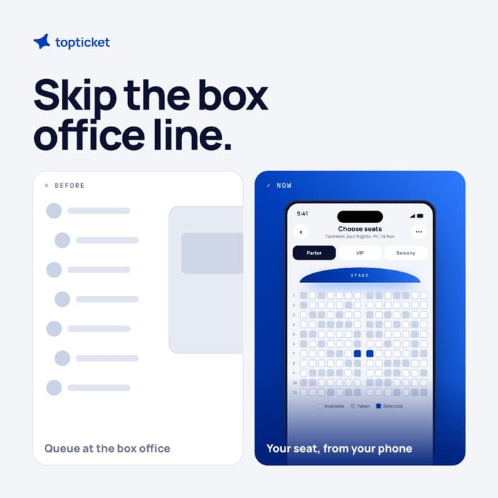 Ad: Skip the box office line